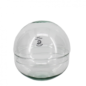 Glass Cloche Bowl d19.5*19.5cm