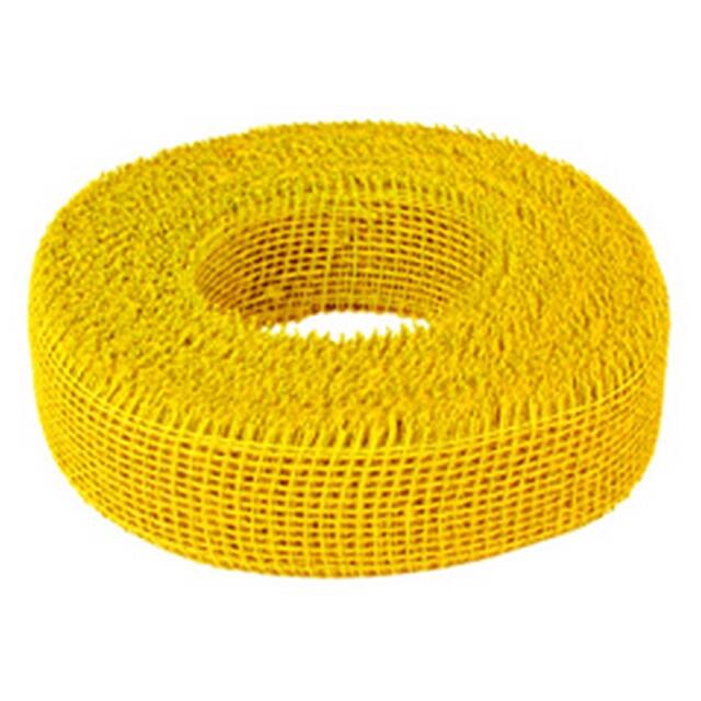<h4>Jute op rol 5cmx40m geel ( 8120 )</h4>