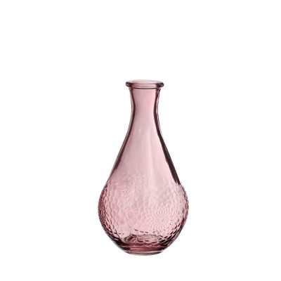 Glas Fles Dahlia fles d09*16cm