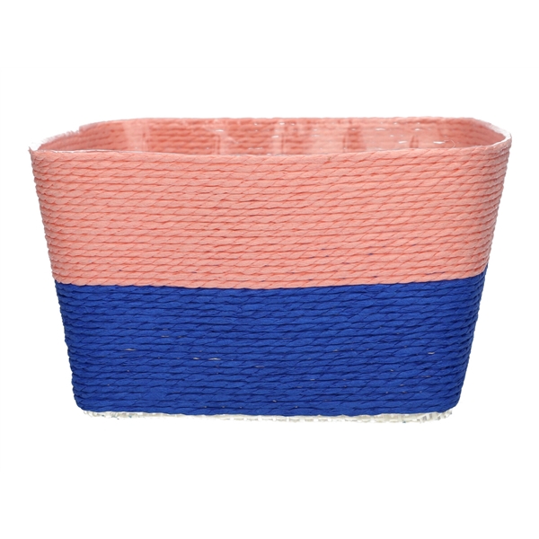 <h4>Basket Riley1 Duo 18.5x18.5x10 pink\\cobalt blue</h4>