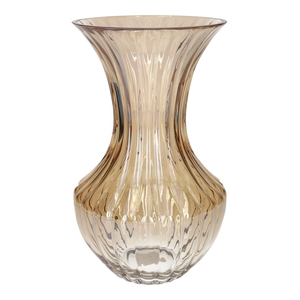 DF02-741473000 - Vase Zelune d17/18.5xh30 amber+pearl