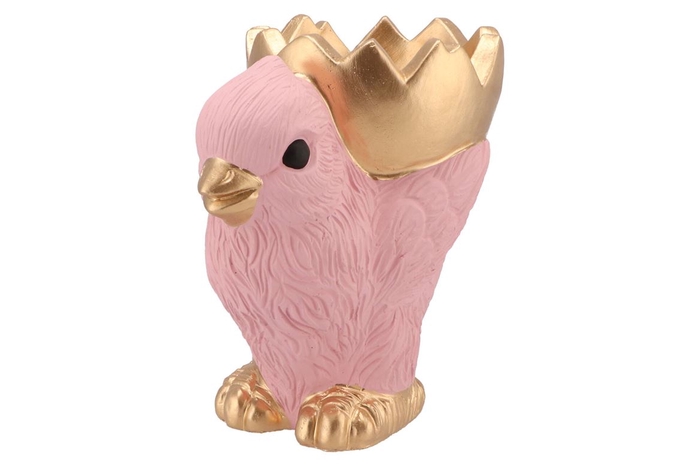 <h4>Easter Chicken-bowl Pink 22x15x22cm Nm</h4>