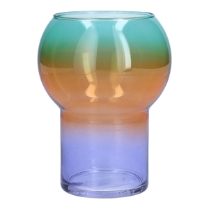 Vase Osha d9\\12xh16 orange\\purple