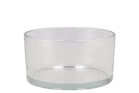 <h4>Glass Bowl Cilinder 15x8cm</h4>
