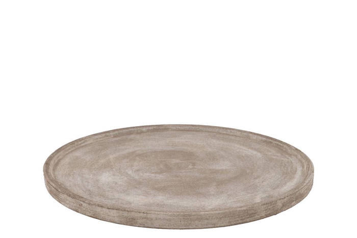 <h4>Lisboa Brown Plate 42x42x2cm</h4>