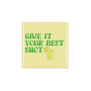Tile Give It Your Best Shot Beige 10x10x1cm