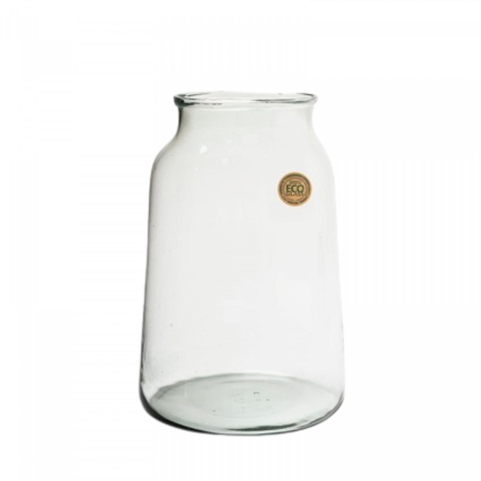 <h4>Glas Vaas Eco Eddy d16/24*35cm</h4>