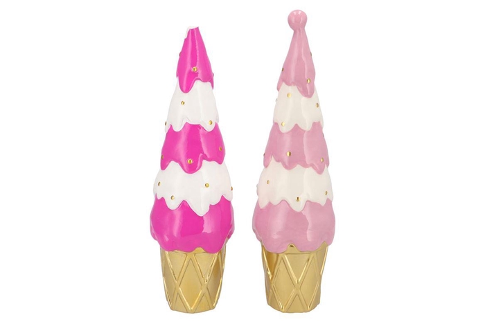 Candy Decoration Pink/lila Mix Cake Ass 9x9x33cm N