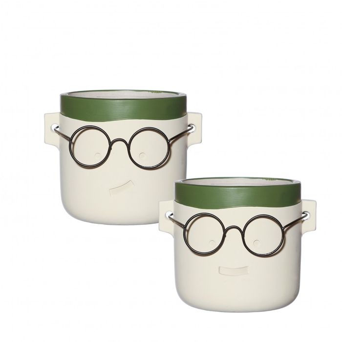 <h4>Ceramics Harry pot d10/12*10cm ass.</h4>