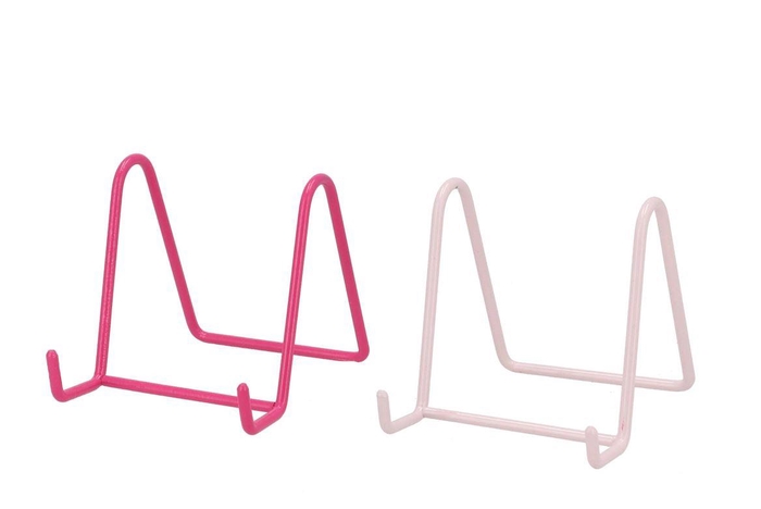 <h4>Plate Rack Dreamy Pastel Metal Ass 12x8x8cm</h4>