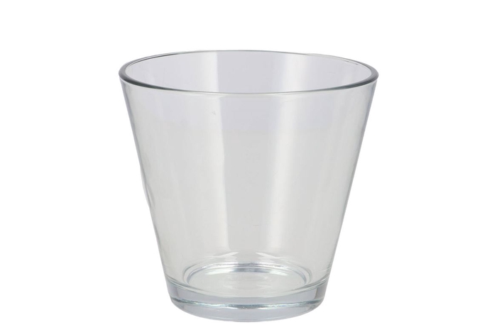 Glas Jar Konisch H13xd14 Cm