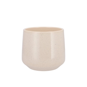 Ceramic Beige Stone Pot Orchid Berlin 14cm