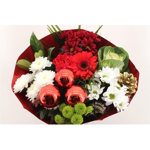 Boeket 15 Tak Kerst Rood