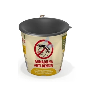 ARMADILHA PARA MOSQUITO DA DENGUE MEDIO TRANSPARENTE