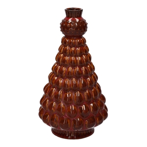 DF03-751622300 - Bottle Brux dots d3.2/14xh24.5 red
