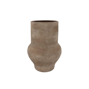 Florence Antique Bronze Vase Tube 28x28x41cm Nm
