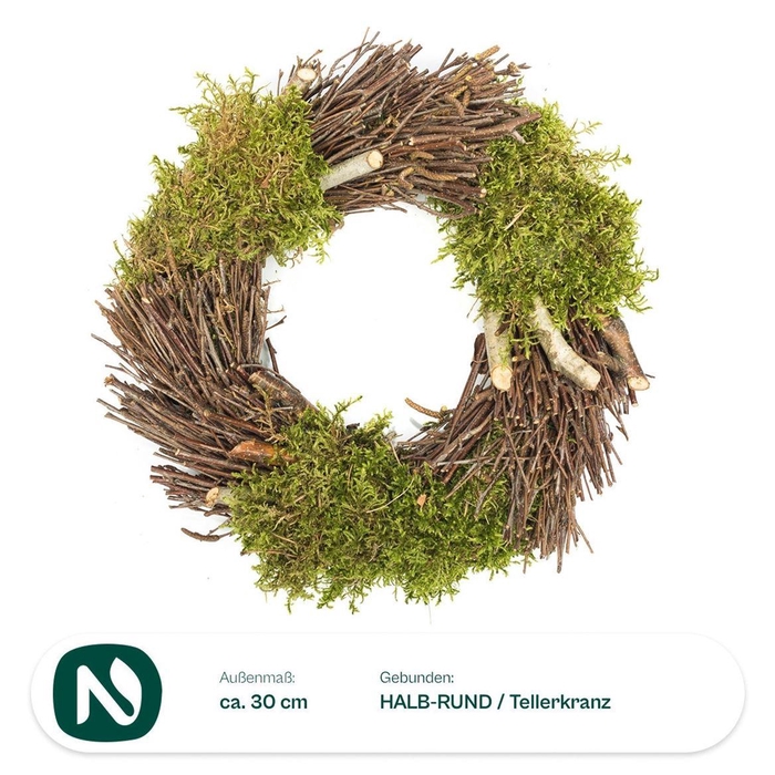 Wr Easter Mos Birch Extra 30cm