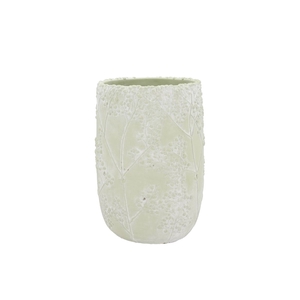 Alaska Gypsy Green Whitewash Vase 23x23x33cm