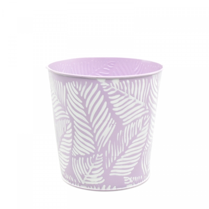<h4>Zink Leaves pot d16.5*16.5cm</h4>