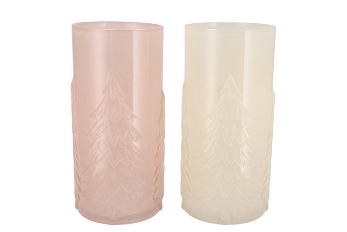 <h4>Ruby Cozy Sand T-light Forrest Ass 15x33cm</h4>