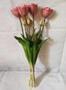 <h4>AF Tulip Db Bnd x7 L44cm Pink</h4>