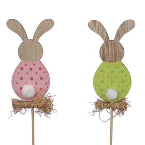 Easter Stick 20cm Rabbit 8.5cm