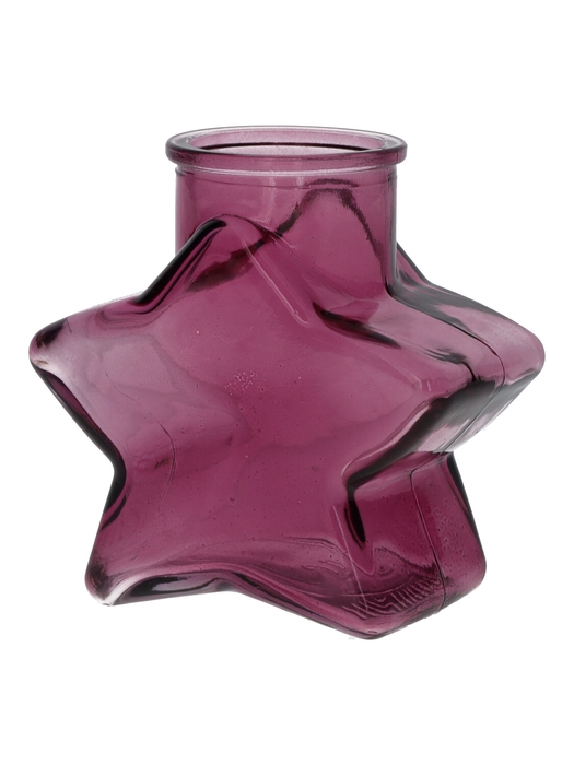 <h4>DF02-667173100 - Bottle Sterre 11x6.2x10.7 aubergine transparent</h4>