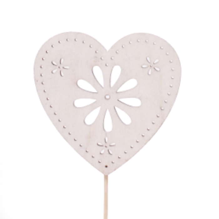 <h4>Valentine 50cm Heart wood  8cm</h4>