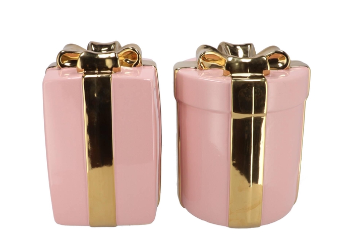 Joy Jolly Pink Vase Present 20x30cm Nm