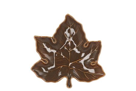 <h4>Leaf Maple Plate Olive 18x18x4cm</h4>