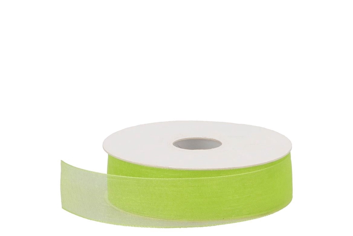 <h4>Ribbon Organza 62 Spring Green 50mx25mm Nm</h4>