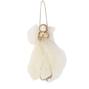 Christmas Hanging angel 12cm