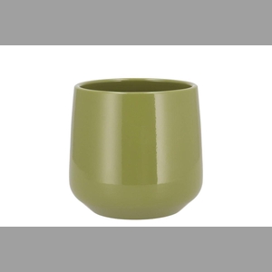 Ceramic Amazone Green Pot Orchid Berlin 14cm Nm