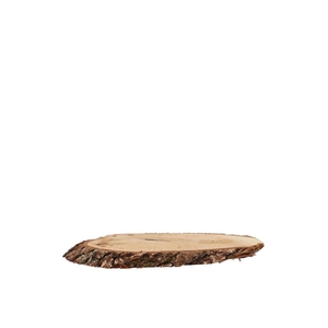 Nature Oak Slice Oval D6-9cm / L10-15cm X 2cm Nm