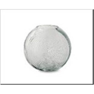 Vase Round Ø16x15 Clear 12155