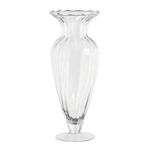 Glass vase Crystal d17.5*43cm