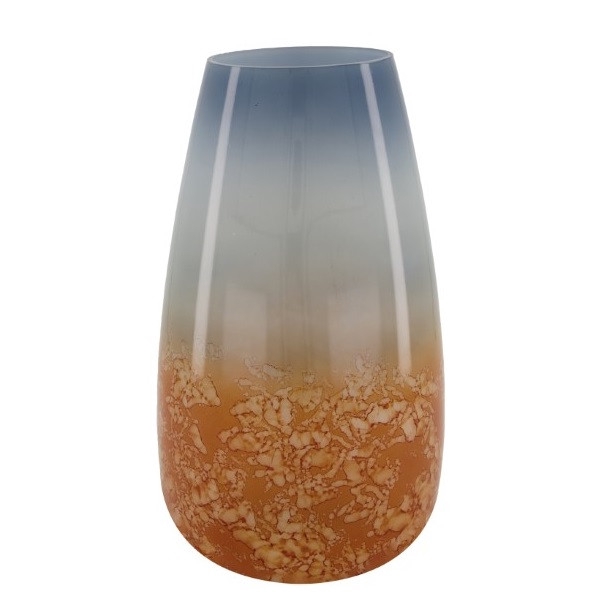Glass vase horizon d16 26 6cm