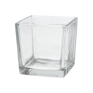 DF01-666360300 - Pot square Abbey3 10x10x10 clear