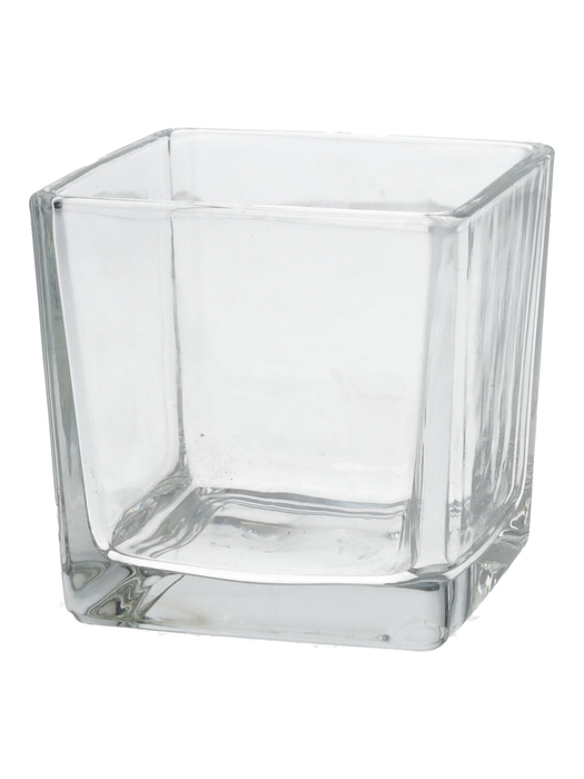 DF01-666360300 - Pot square Abbey3 10x10x10 clear