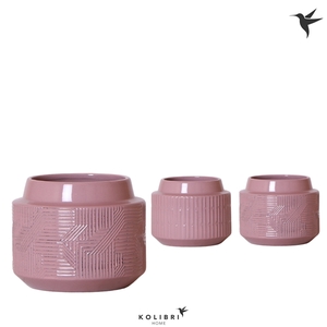 Kolibri Home Maze pot purple 9 cm