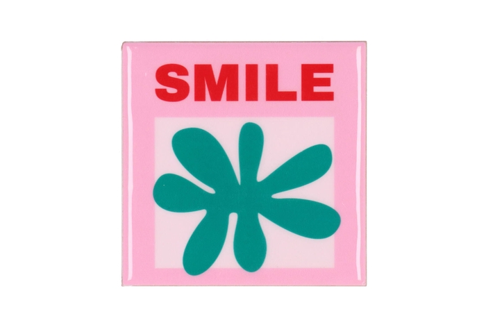Tile Smile Pink 10x10x1cm Nm