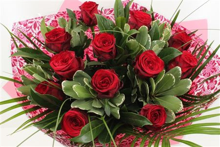 <h4>Boeket Rozen 12 Rood</h4>