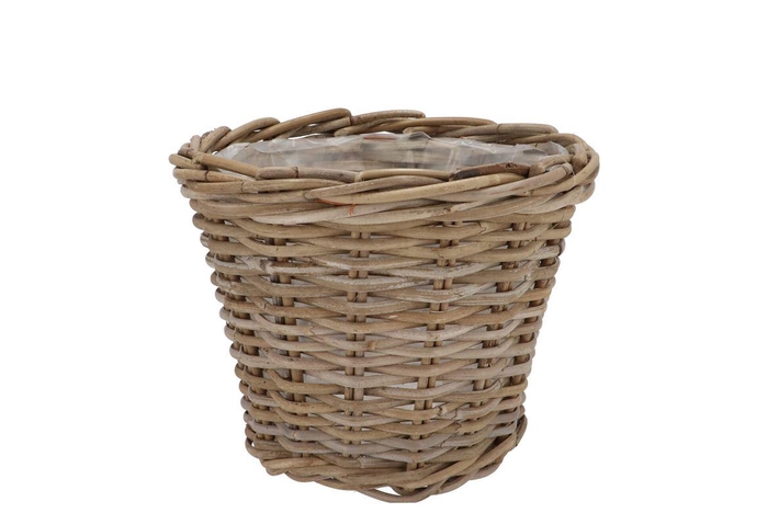 <h4>Rattan Kuboo Basket 23x20cm</h4>