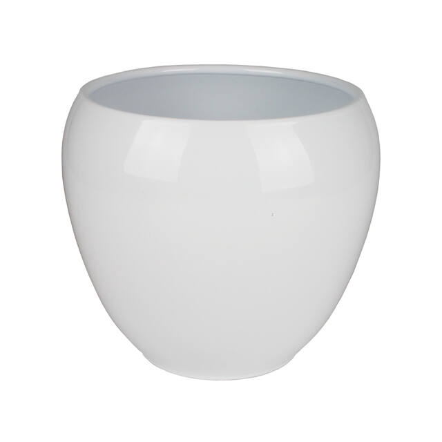 <h4>Keramiek Pot Rian d22 h18.5cm wit</h4>