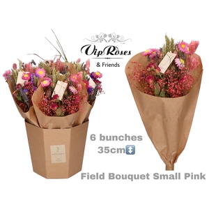 DRIED BOUQUET SMALL PINK