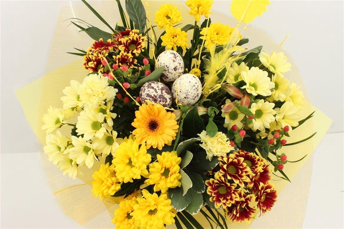 <h4>Boeket Groot Geel Pasen</h4>