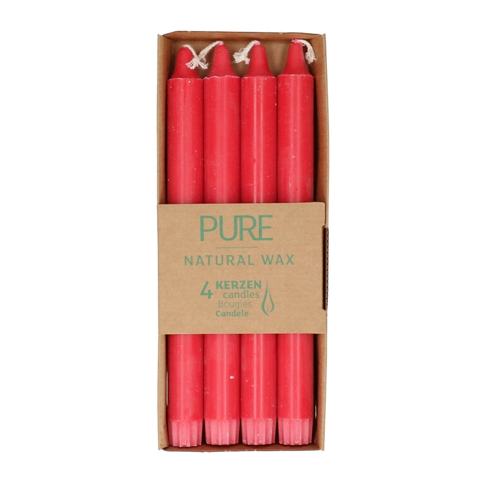 <h4>Kaars Tafelkaars eco d2.3*25cm</h4>
