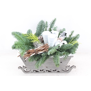 arr5 Kerst JS - Hout arrenslee 3wax