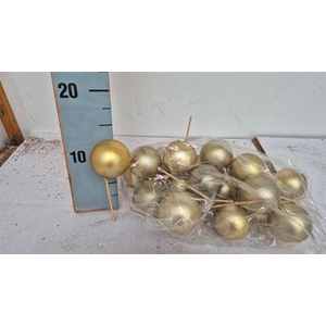 Dec Kerstballen Gold
