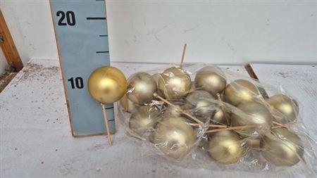 <h4>Dec Kerstballen Gold</h4>